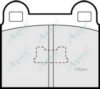 VW 823615115A Brake Pad Set, disc brake